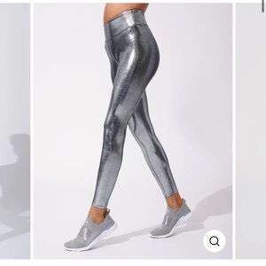 Carbon38 Heroine Sport Leggings - grey metallic - XSmall